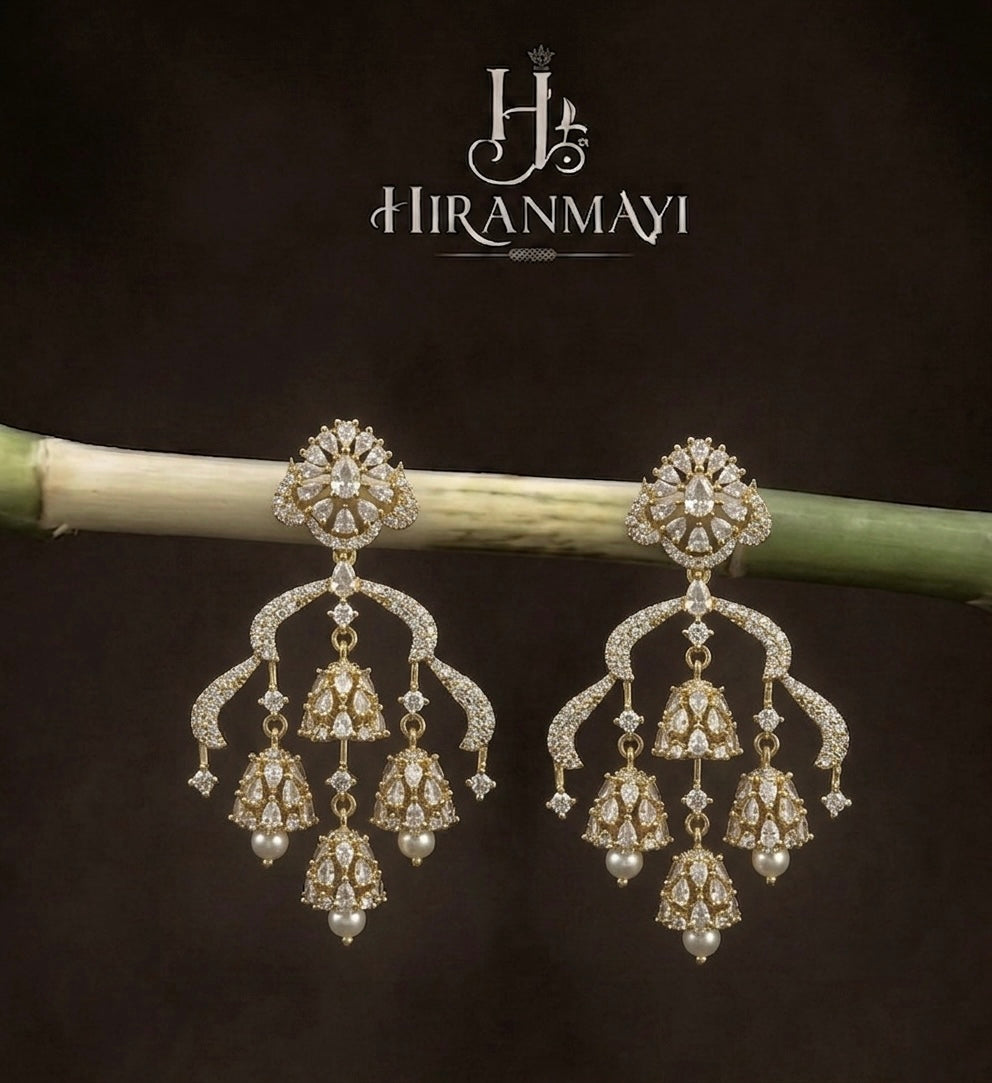 Rain drop trending earrings