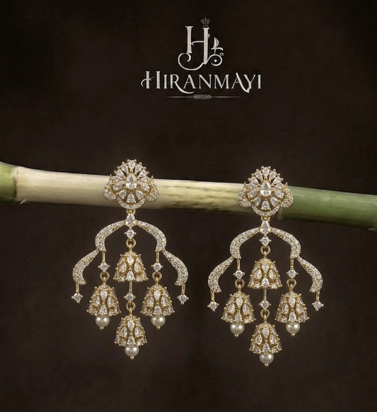Rain drop trending earrings