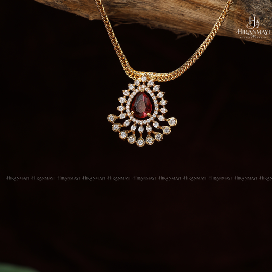 Diamond Replica Chocker  - Ruby