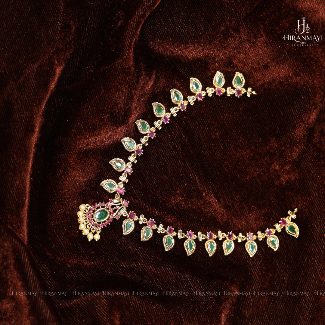 Kerala palakka design necklace rs.950