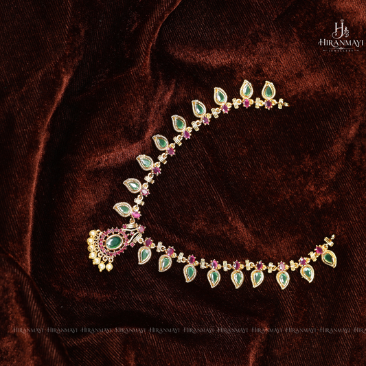 Kerala palakka design necklace rs.950